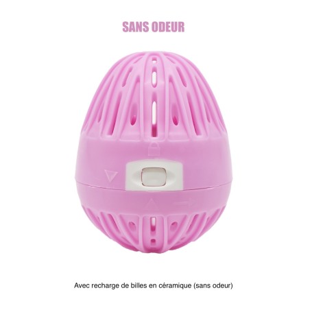 Boule de lavage machine à laver rose recharge - Sans odeur