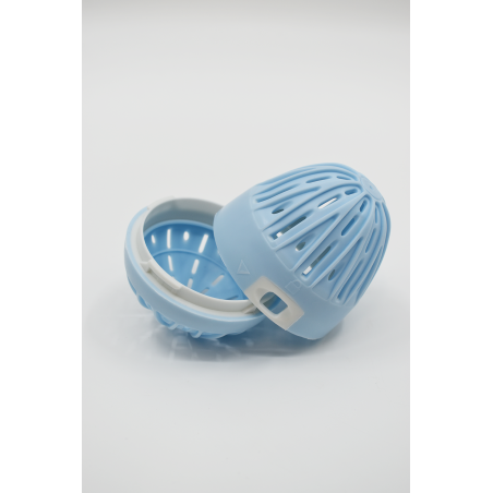 Boule de lavage machine à laver bleue recharge - senteur printanière