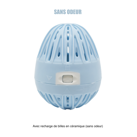 Boule de lavage machine à laver bleue recharge - Sans odeur
