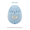 Boule de lavage machine à laver bleue  recharge - Sans odeur