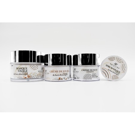 Crème de nuit hydratante à base de bave d'escargot 50ml 100% naturelle