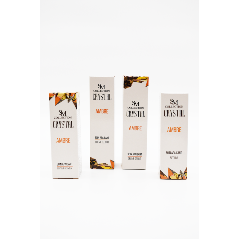 Crème de jour à la poudre d'ambre 50ml 100% naturelle