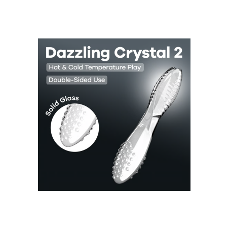 Gode en verre Dazzling Crystal 2 - Satisfyer