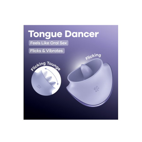 Stimulateur Tongue Dancer - Satisfyer