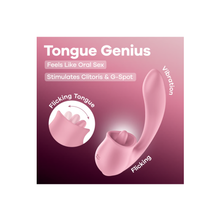 Stimulateur Tongue Genius - Satisfyer