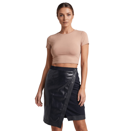 Jupe longue noire Frida