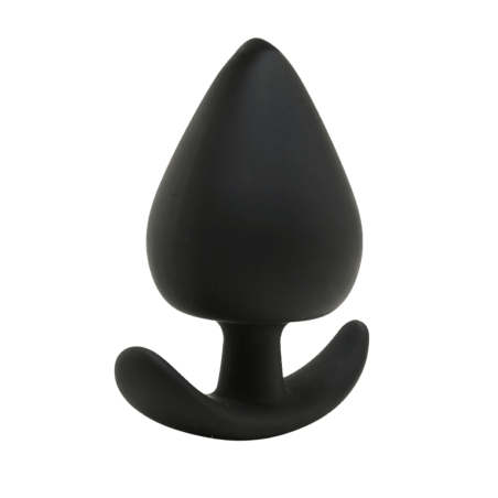 Plug Anal Silicone Noir XS Pocket Pleasure + 1 dosette de lubrifiant