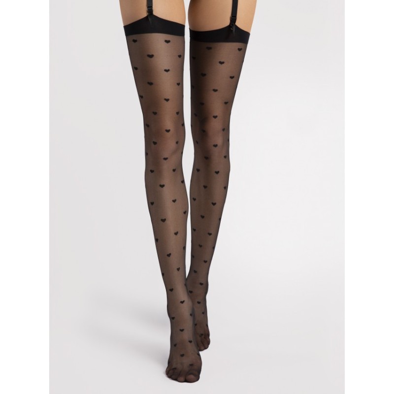 Love booster Bas 15 DEN - Noir