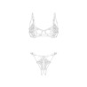 Luise Sublim ensemble ouvert 2 pièces - Blanc
