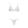 Weddya Bride ensemble de lingerie 3 pièces - Blanc