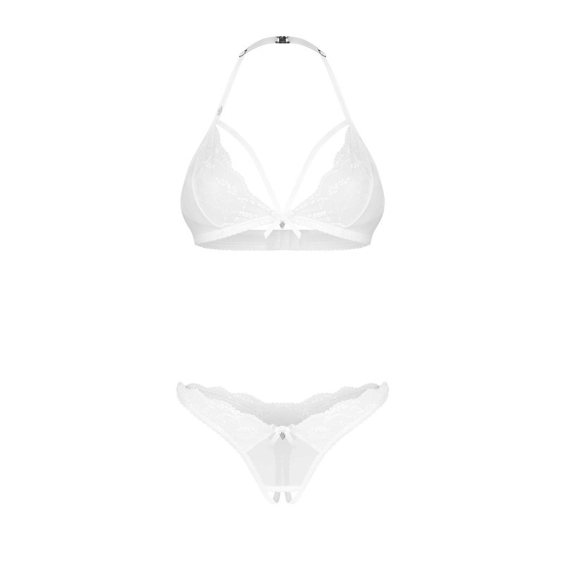 Weddya ensemble de lingerie 3 pièces - Blanc