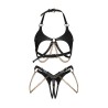 Anyya ensemble ouvert 2 pièces - Noir
