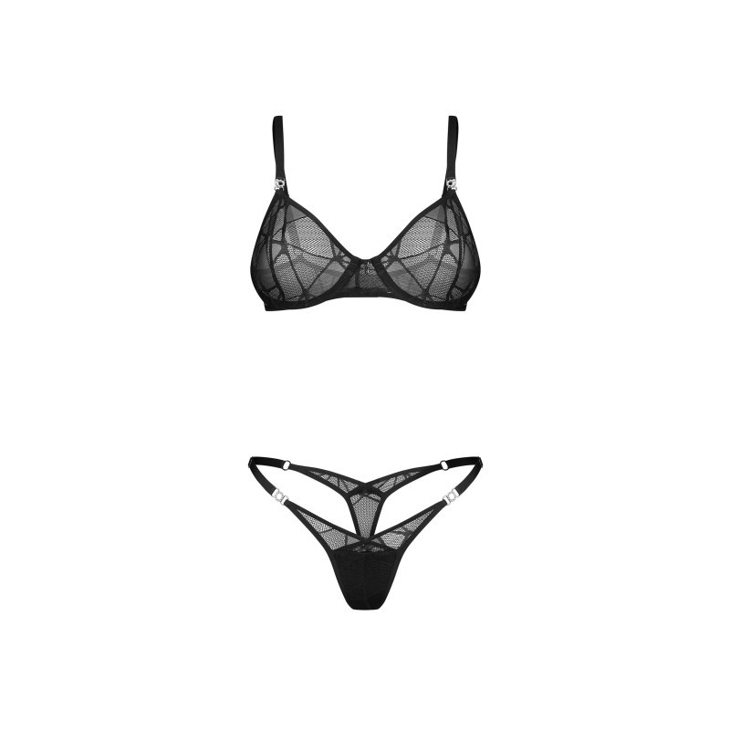 Olianna ensemble 2 pièces - Noir