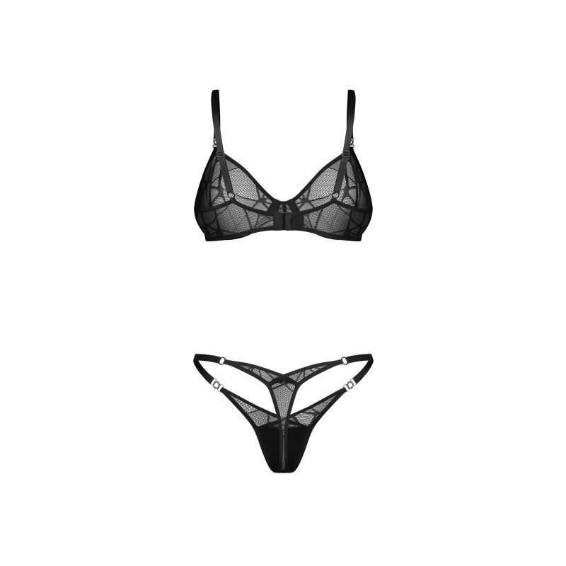 Olianna ensemble 2 pièces - Noir