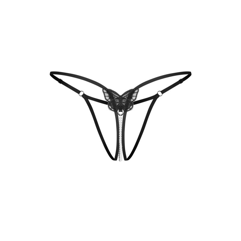 Isseme string ouvert noir
