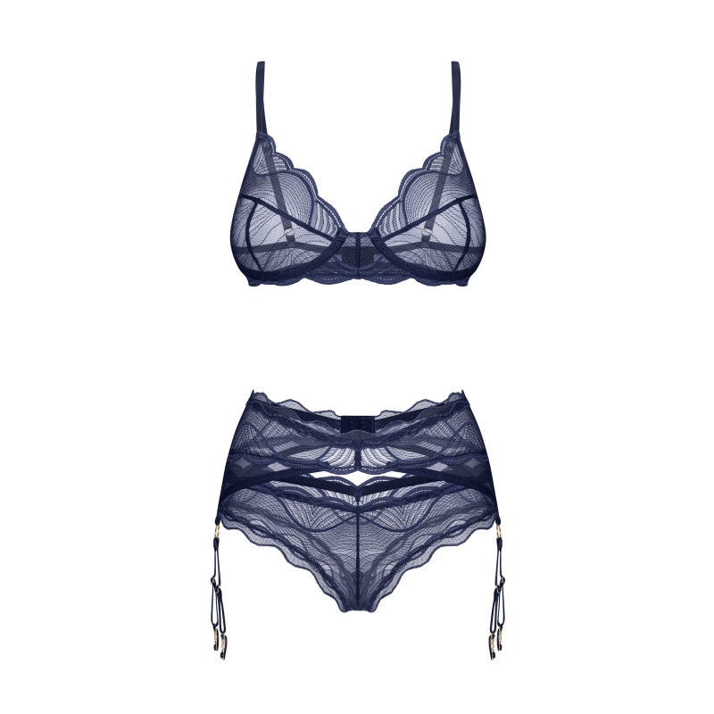 Nightly blue ensemble 3 pièces - Bleu