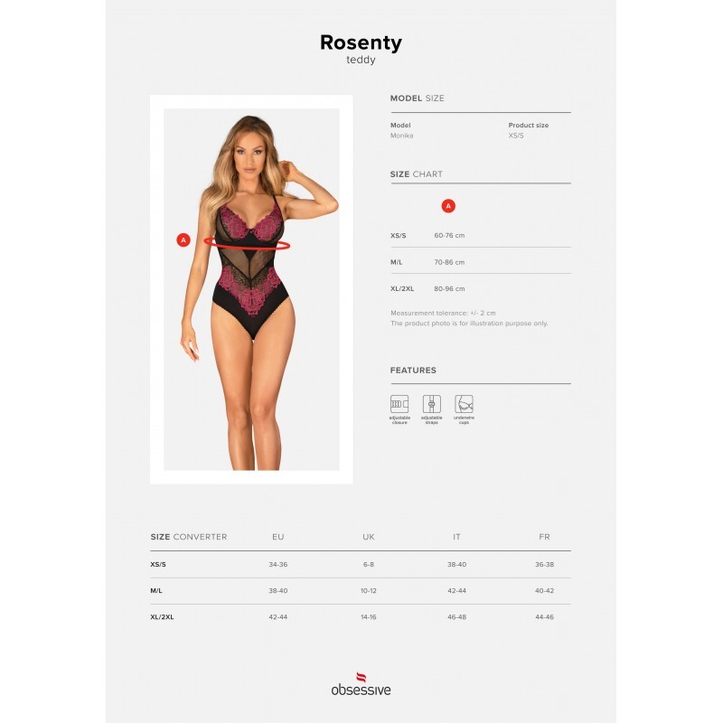 Rosenty body - Noir