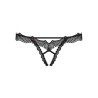 Bravelle String ouvert - Noir