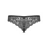 Contica Tanga ouvert - Noir