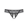 Shibu String ouvert - Noir