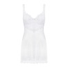 Amor Blanco Nuisette et string - Blanc