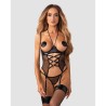 Dominna corset et string ouverts