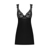 Donna Dream babydoll et String - Noire