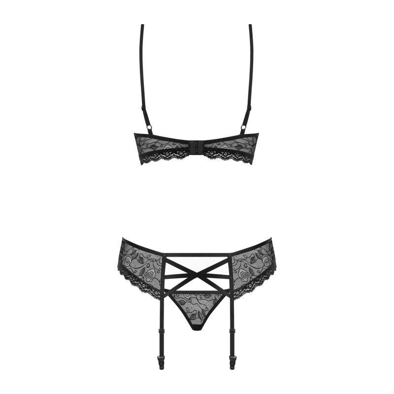 818-SEG-1 Ensemble 3 pcs - Noir