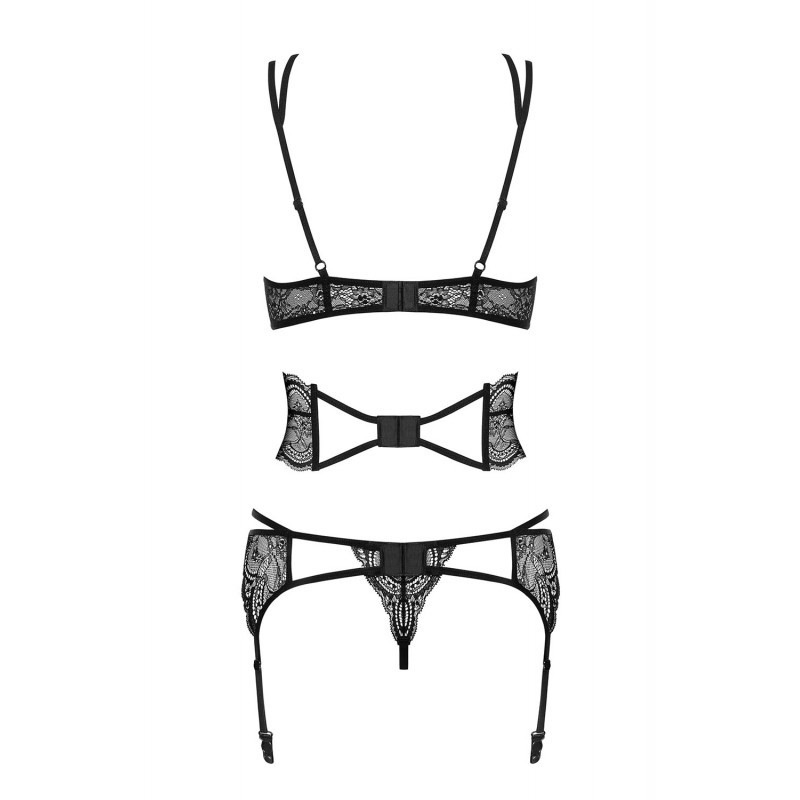 Frivolla Ensemble 4 pcs - Noir