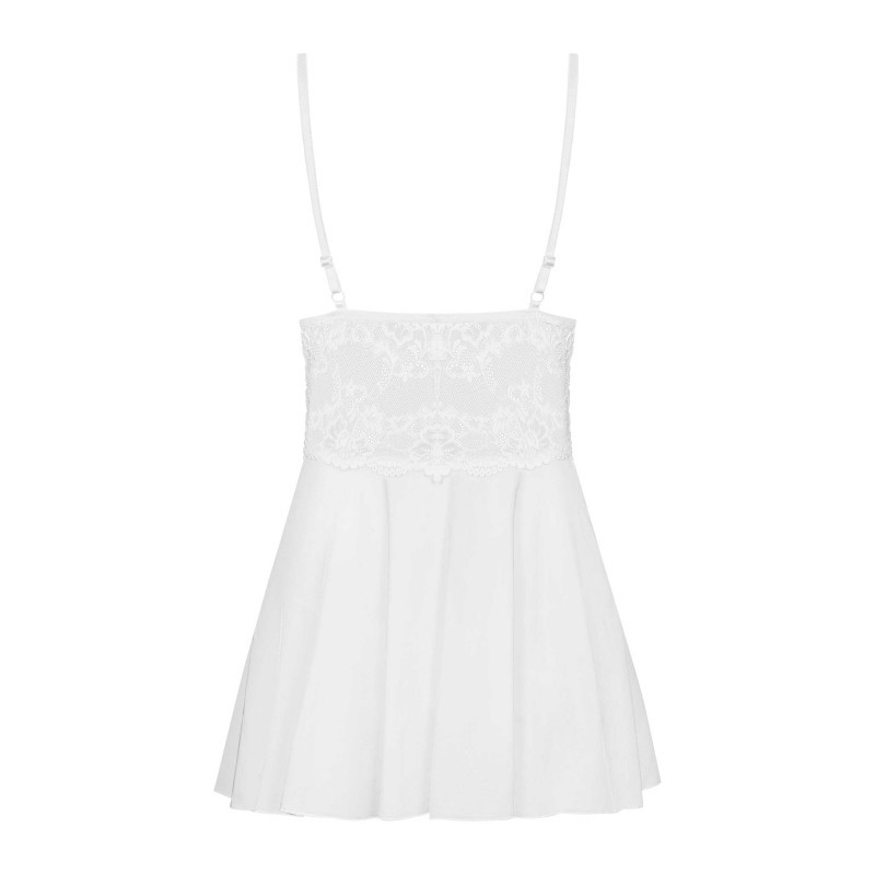 810-BAB-2 Babydoll - Blanc