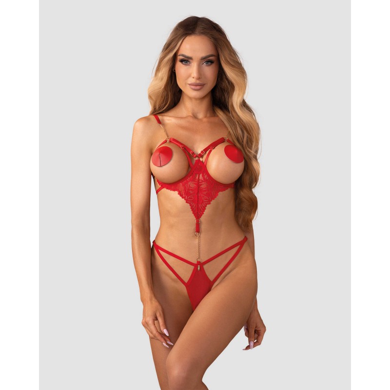 Matildea body ouvert Rouge