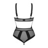 Chic Amoria body ouvert - Noir