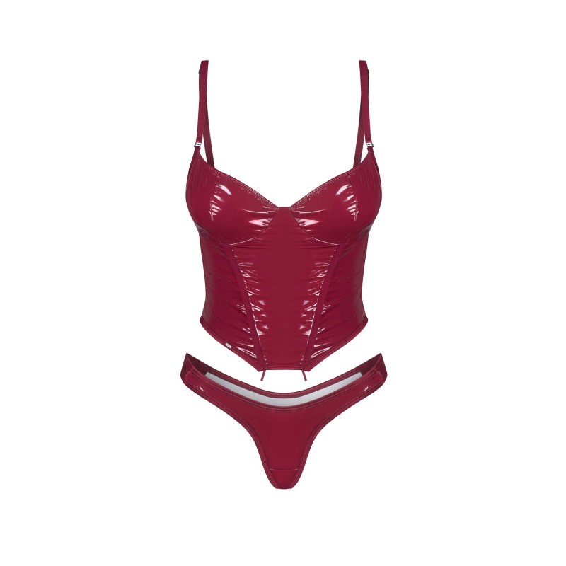 Redya Corset et string rouge