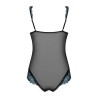 Amanta Body ouvert - Noir et Turquoise