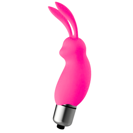 Mini Stimulateur Clitoridien Lapin Rose + 1 dosette lubrifiant — Pocket Pleasure