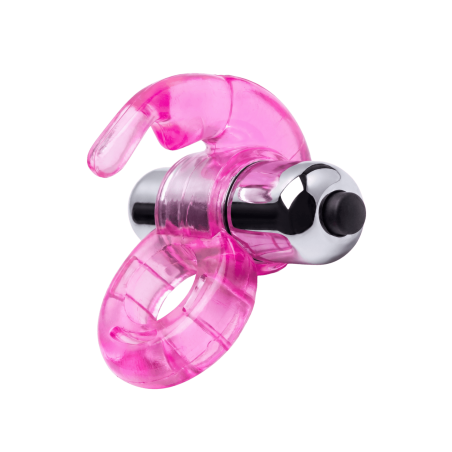 Anneau Vibrant Lapin Rose + 1 dosette lubrifiant — Pocket Pleasure