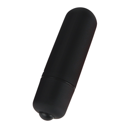 Mini Vibromasseur Bullet Noir + 1 dosette lubrifiant — Pocket Pleasure