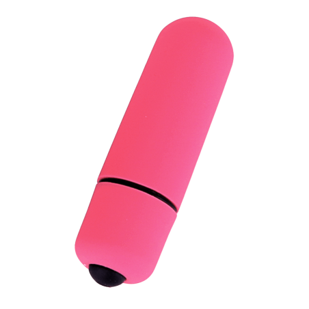 Mini Vibromasseur Bullet Rose + 1 dosette lubrifiant — Pocket Pleasure