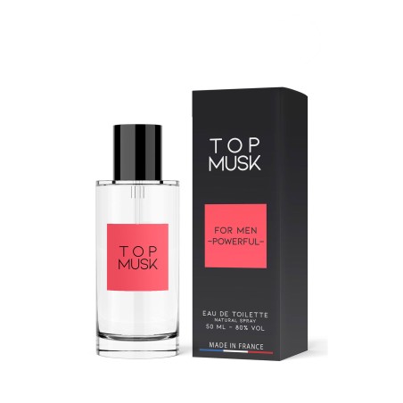 TOP MUSK Eau de Toilette de Séduction pour Homme 50 ml - RUF