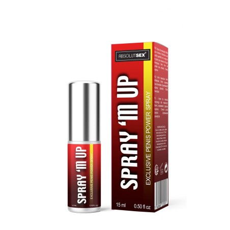 SPRAY M'UP ÉRECTION Spray de Massage Intime pour Homme 15 ml - RUF