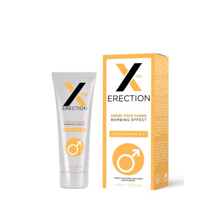 XTRA ERECTION Crème Intime Stimulante Chauffante 40 ml - RUF