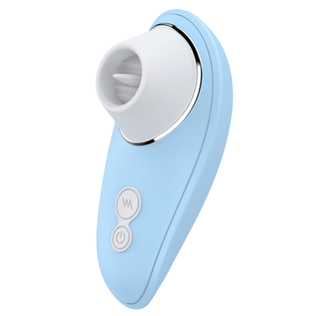 Stimulateur Clitoridien à Langue Bleu + 1 dosette de lubrifiant — Pocket Pleasure