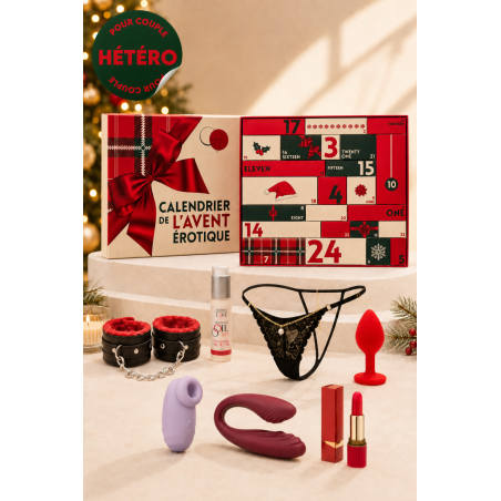 Calendrier de l’Avent érotique 24 surprises pour couple hétéro - 2026