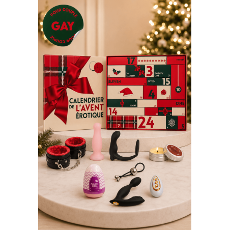 Calendrier de l’Avent érotique 24 surprises pour couple gay - 2026