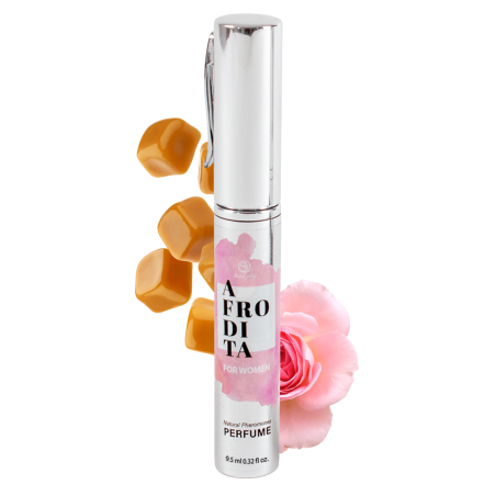 Parfum aux phéromones pour femme AFRODITA, format voyage 9.5 ml