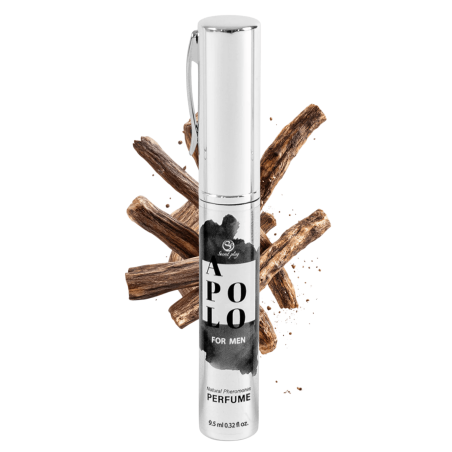 Parfum aux phéromones pour homme APOLO, format voyage 9.5 ml