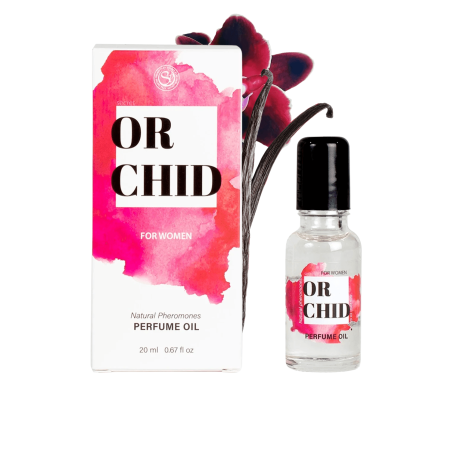Huile parfumée Roll-on aux phéromones Orchid pour femme