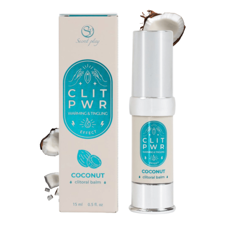 Baume stimulant chauffant pour clitoris Noix de coco 15ml