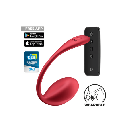 Œuf Vibrant Connecté Shiny Petal – Satisfyer