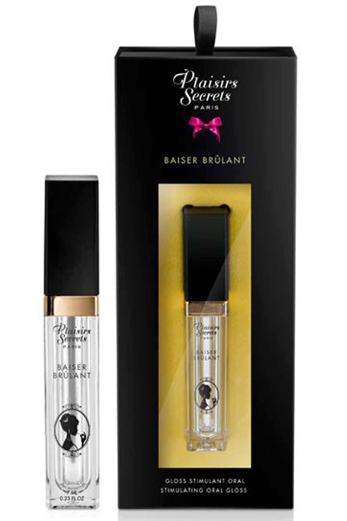 Gloss pour plaisir oral effet chaud froid 7ml — Plaisirs Secrets, sélection SENVÉLYA